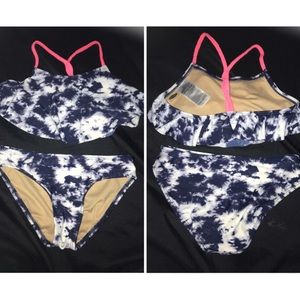 Worn once* kids tie dye bathing suit